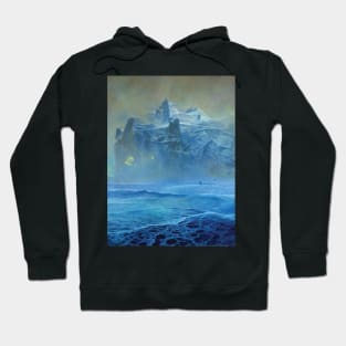 Zdzislaw Beksinski Sea - Neorealism Art Hoodie